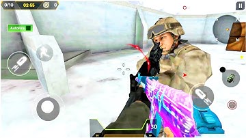 Real Commando Shooting 3D Games: Gun Games Offline:           AndroidGamePlay#Part#1