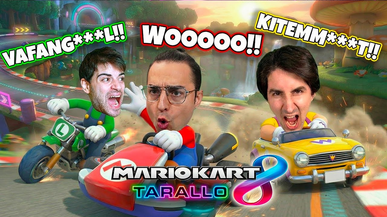 🔥 Best OF del TRIO TARALLO su Mario Kart 8 👀🤣