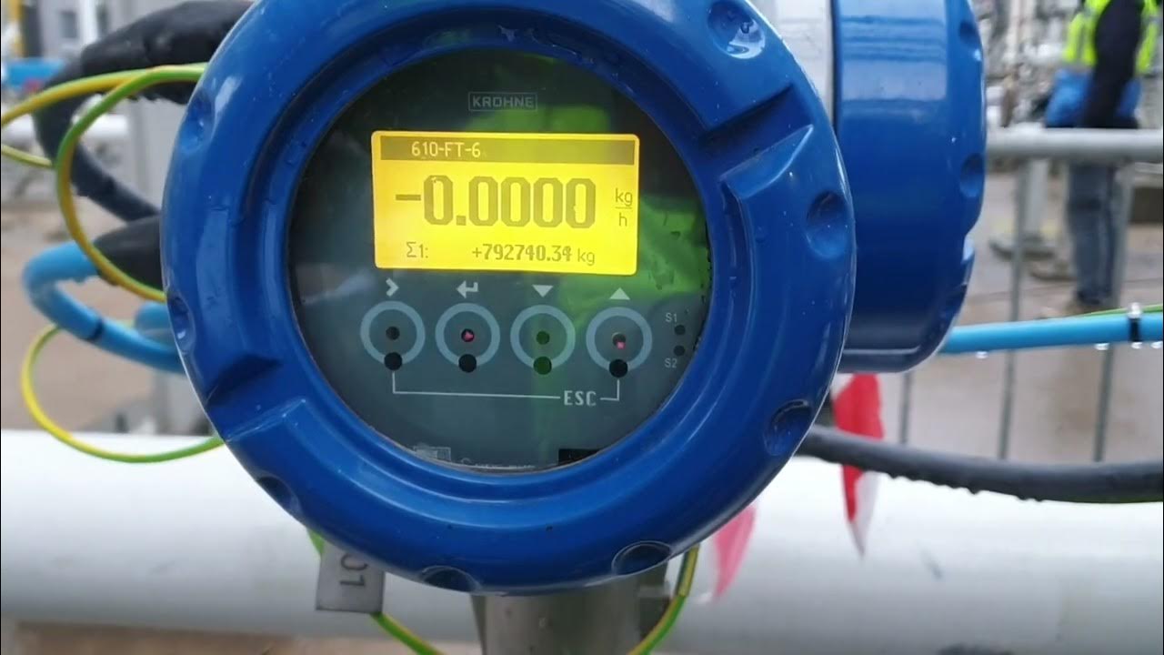 Basic setup electromagnitic and coriolis flow meter, model krohne