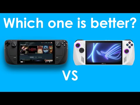 Steam Deck VS Windows Handhelds.....steam deck is better