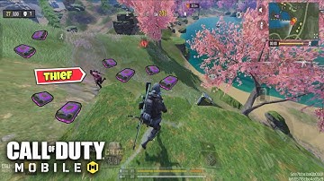 The ULTIMATE THIEF in COD Mobile! | Crazy Steals & OP Gameplay | call of duty br 