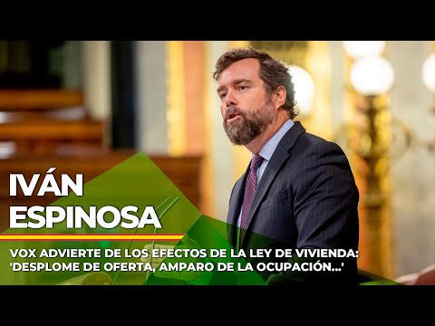 VOX advierte de los efectos de la ley de vivienda: 'Desplome de oferta, amparo de la ocupación...'