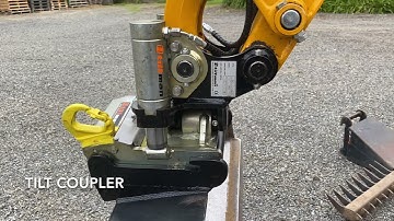 Tilt hitch/Quick coupler demo