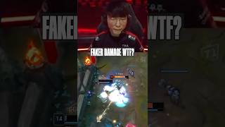 FAKER DAMAGE WTF? 🫨