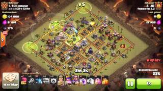 Toronto 2.2 clash of clan war #1 attack 20151222