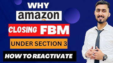 Why Amazon Suspended FBM Under Section 3 Code Of Conduct | Reactivate Section 3 Amazon Suspended Acc