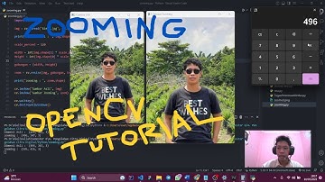 OpenCV Python - Zooming/Scalling - Pengolahan Citra Digital
