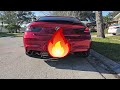 Loud exhaust 2014 BMW 660i gran coupe tunned