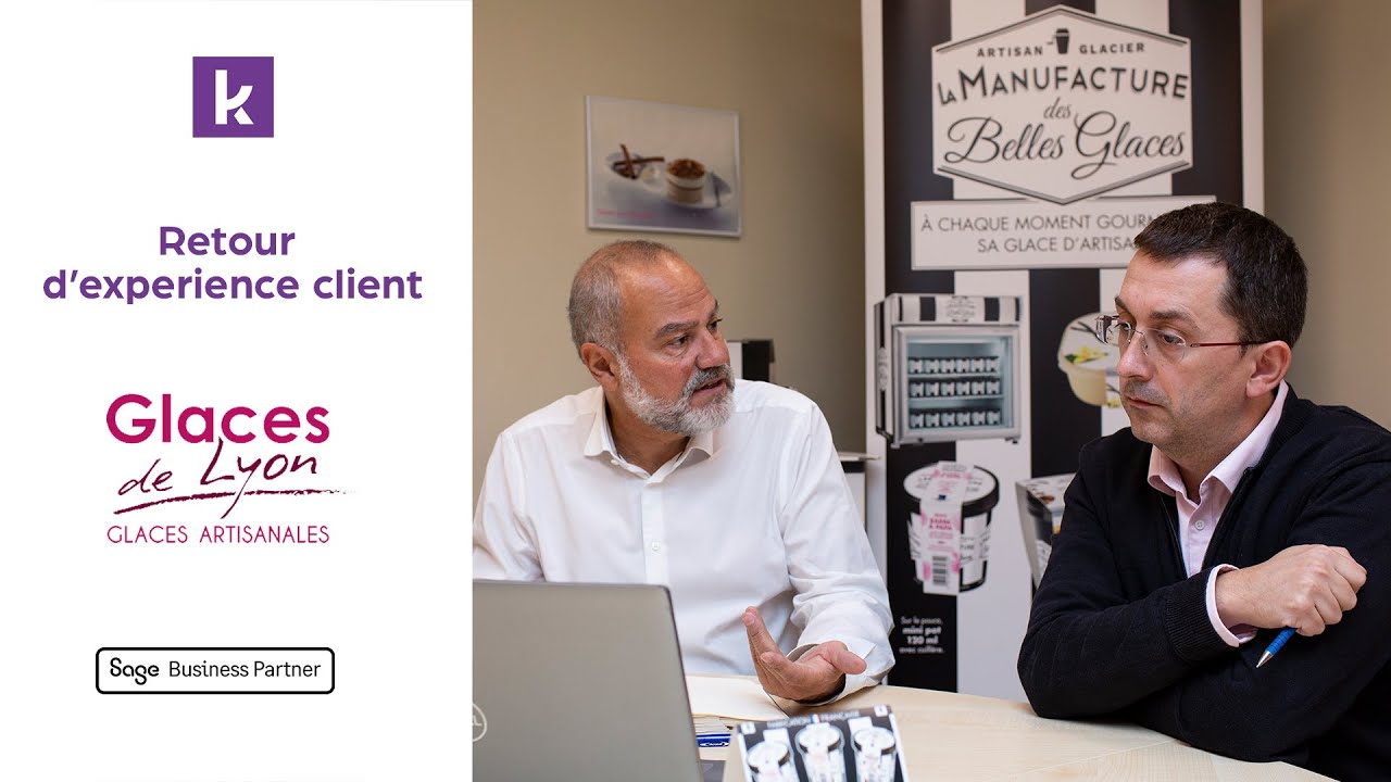Retour d'expérience client : Glaces de Lyon choisit Sage 100 Gestion de Production