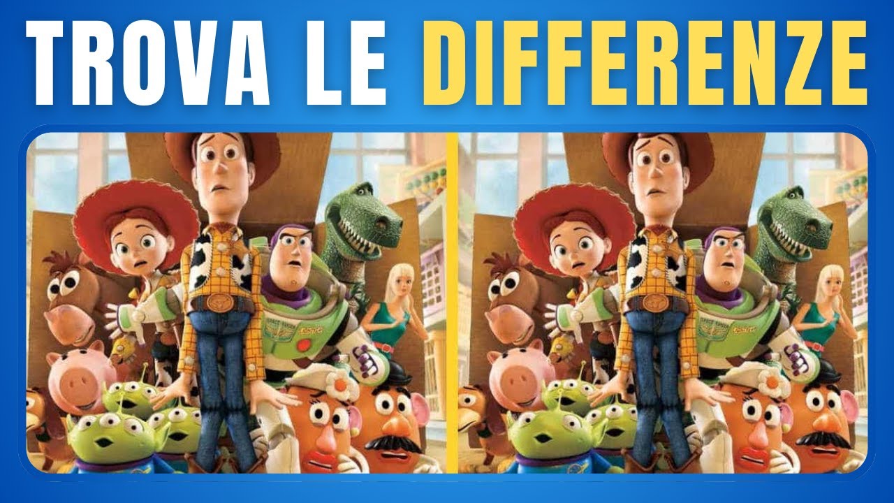 Trova le Differenze! 🔍🧠 Riuscirai a Trovarle Tutte?