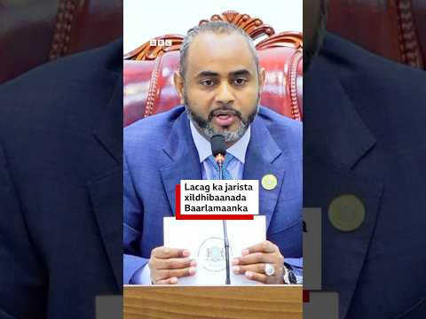 Guddoomiyaha Golaha Shacabka oo ka hadlay lacagta la jaraayo xildhibaanada golaha aan soo xaadirin