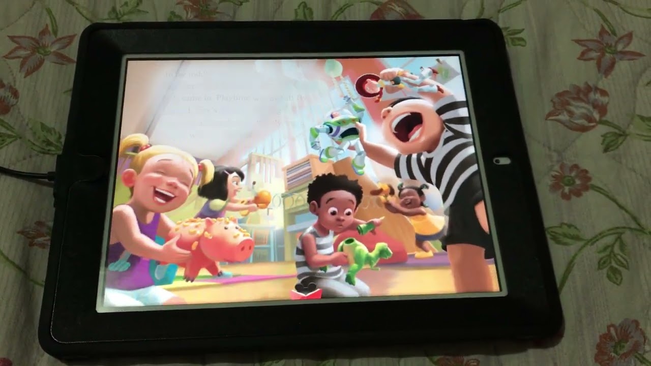Toy Story 3 Read Along App Overview