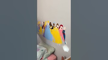 Dad paints Princesses over kid