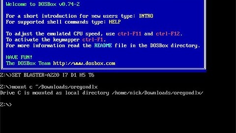 How to setup DOSBOX in chromebook.(Its working)