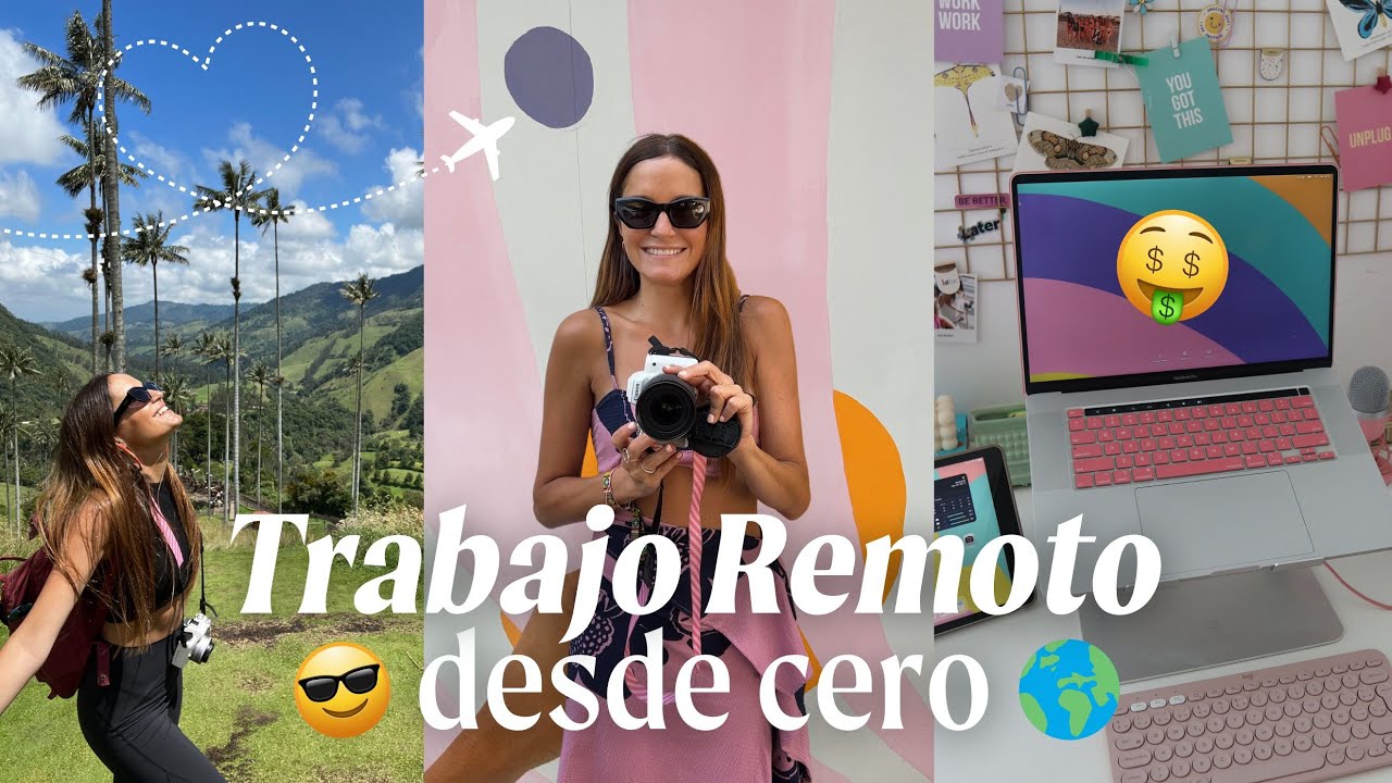 Experta en TRABAJO REMOTO nos comparte consejos de cómo empezar a ser nómade digital