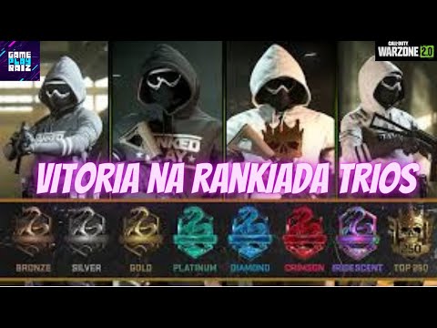 VITORIA RANKIADA TRIOS (BETA) FEAT @jubao420 COD WARZONE 2.0