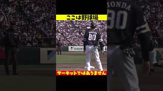 ※ここは野球場、サーキットではありません。 #shorts