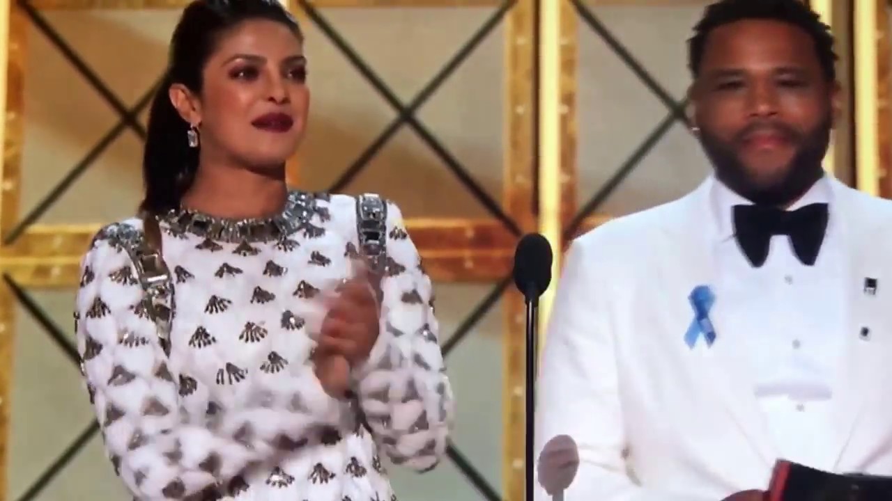 2017 Emmy Emmy's Award Variety talk show presented by Priyanka Chopra