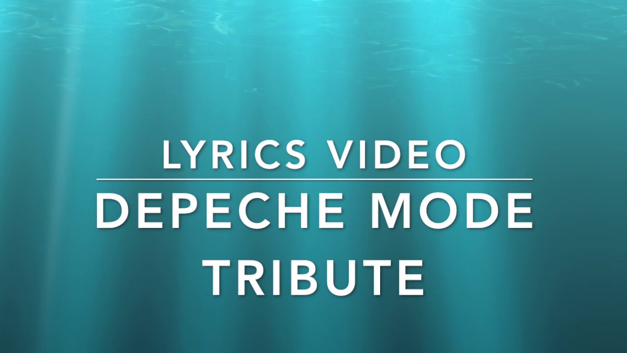 Depeche Mode - Shake The Disease (cover-tribute + lyrics) - YouTube