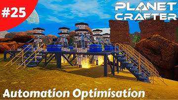 Automation Optimization & Wreck Diving For Money - Planet Crafter - #25 - Gameplay
