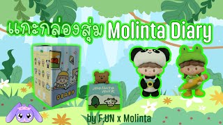 [45] Molinta Diary Series Blind Box by F.UN x Molinta น้องน่ารัก ตะมุตะมิมากมาย