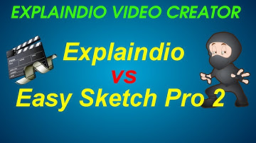 Explaindio Video Creator vs Easy Sketch Pro 2 - Whiteboard Doodle Video Creators
