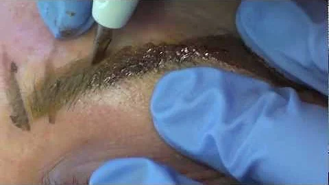 Permanent Makeup Brows Tutorial by Linda Dixon MD