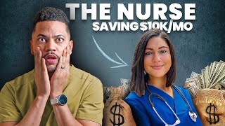 The NURSE Saving 90 Percent of Her Income!