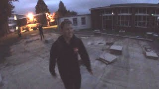 Running From Angry Security At Abandoned University!
