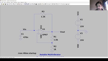 Design of Inverting Schmitt trigger circuit and Astable multivibrator