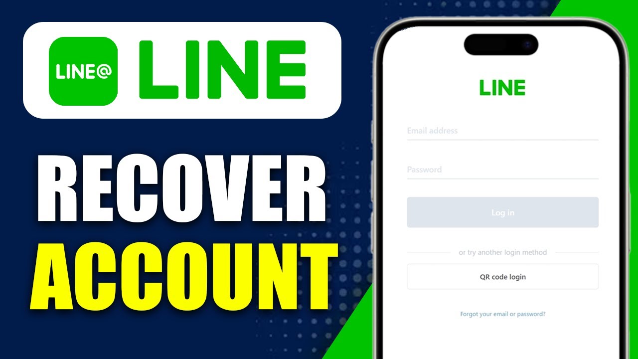 How To Recover Account On Line - Recover Your Line Account