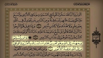 د. عاصم اللحيدان اليوم الثمانون سورة لقمان كاملة
