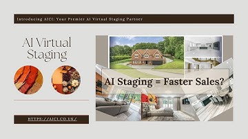 AI Virtual Staging with AICI.co.uk:  Four UK Properties #aivirtualstaging @aicreativeinteriors
