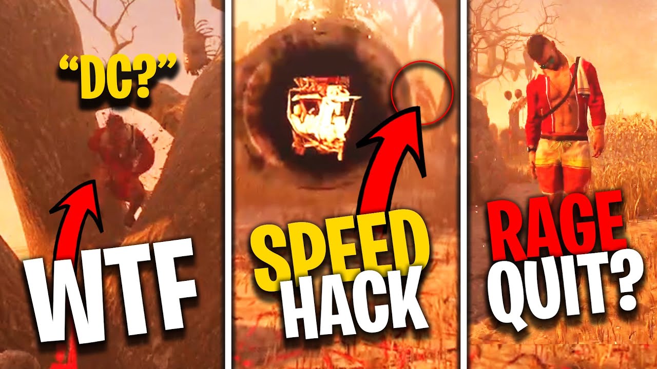 DESTROYING A SALTY HACKER UNTIL THEY DC... | Dead By Daylight #DBD # ...