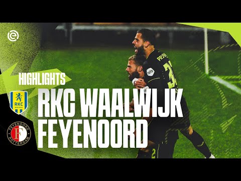 Waalwijk Feyenoord Goals And Highlights