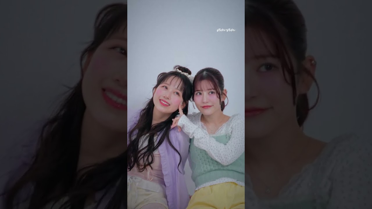 ❤️ あまれん姉妹 🩷 の撮影ビハインドを公開 📸