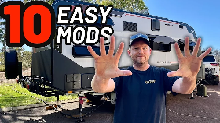 CARAVAN MODS TO STAY OFFGRID LONGER (& MAKE IT EASIER..)