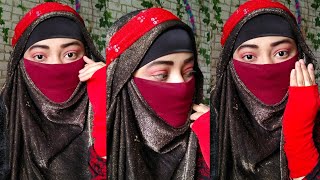 1 Mits Tight Niqab Hijab Styles Pin Less Hijab Style Using Inner Cap