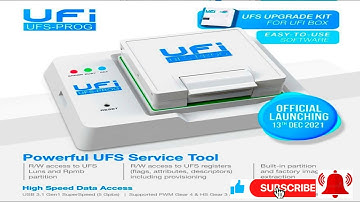 UFi UFS Prog | Ufi UFS Upgrade Kit | UFi Support UFS Programming | Ufi Box Ufs Adapter #UFS