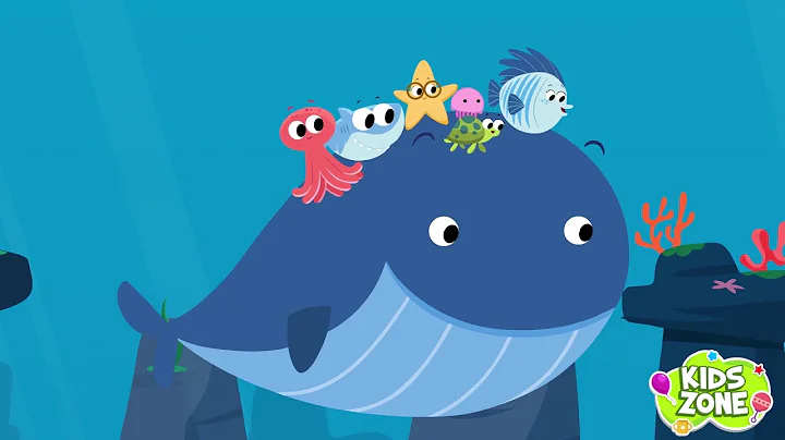 Down In The Deep Blue Sea | ft. Finny The Shark! | Kids Zone