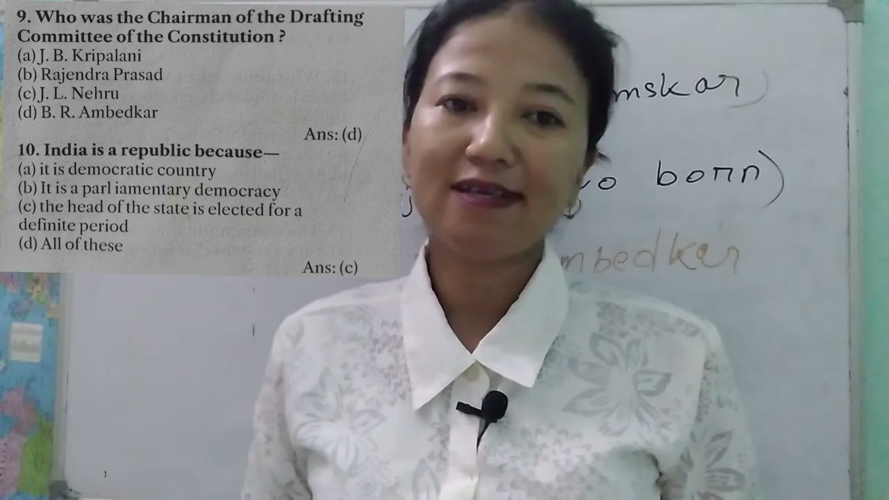 Mcq on framing of the Indian Constitution || indian polity ||