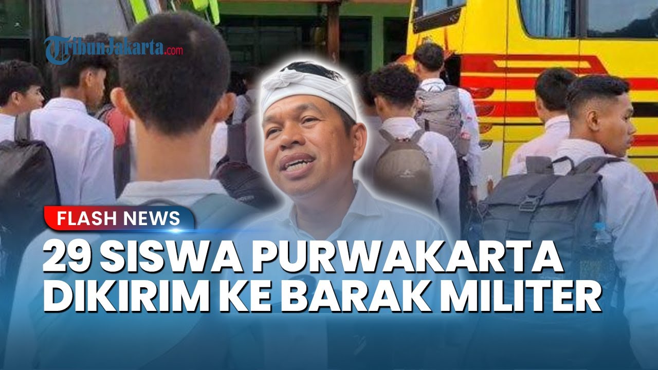 Ortu dan Sekolah Kewalahan, 29 Pelajar Bermasalah Purwakarta Dikirim ke Rindam III Siliwangi Bandung