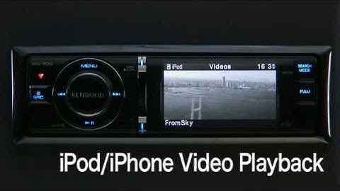 Kenwood KIV-700 Video Playback from iPod