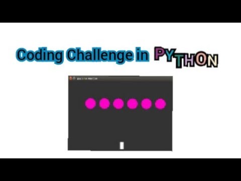 CodingChallengeinPython space invaders に挑戦 Python #2 プログラミング - YouTube