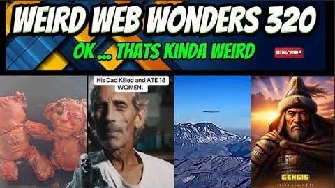 weird web wonders 320