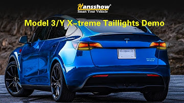Model 3/Y X-treme Taillights Demo