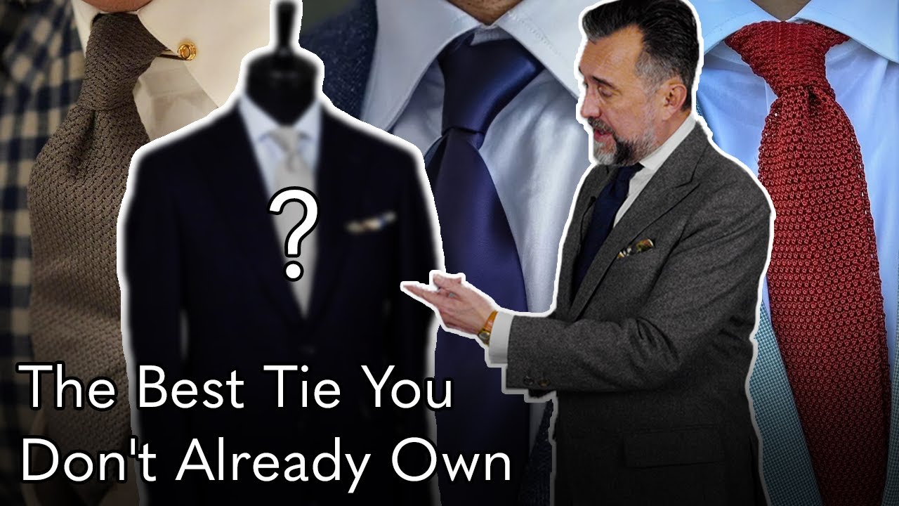 The Best Tie You Don't Already Own - YouTube