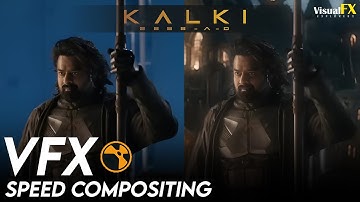 Nuke Speed Compositing Kalki | VFX – From Raw Footage to Epic!"