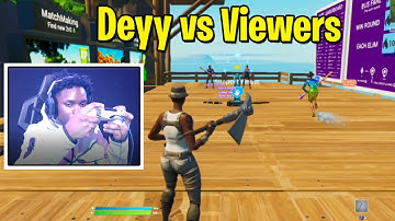 Deyy VS Insane Viewers 1v3 Realistic PvP!
