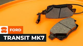 Kako zamenjati Ulezajanje, ohisje kolesnega lezaja FORD TRANSIT MK-7 Box - spletni brezplačni video